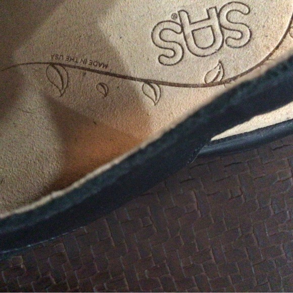 SAS Mystic - Slingback black Sandal size 7.5 - Picture 4 of 9